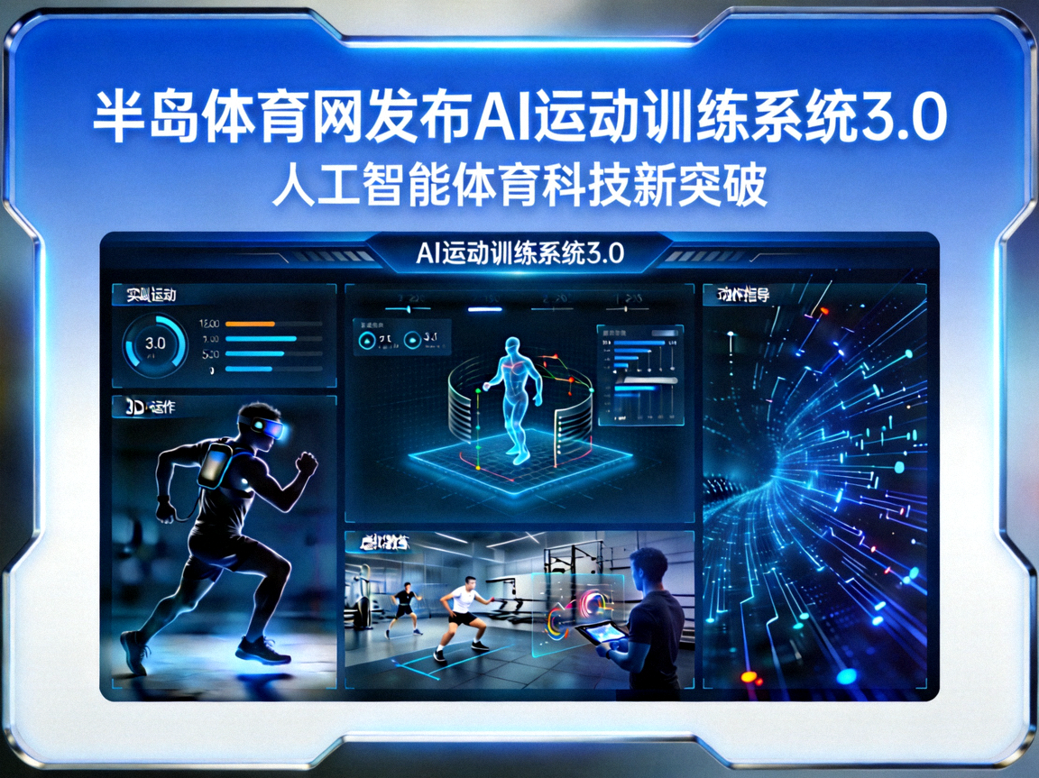 半岛体育网发布AI运动训练系统3.0，人工智能体育科技新突破
